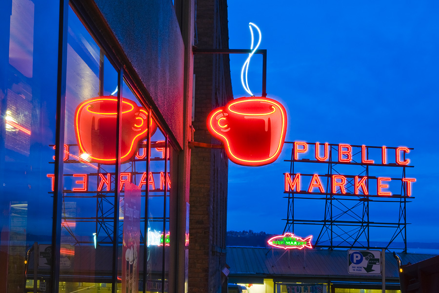 Morning at Pike Place Market
